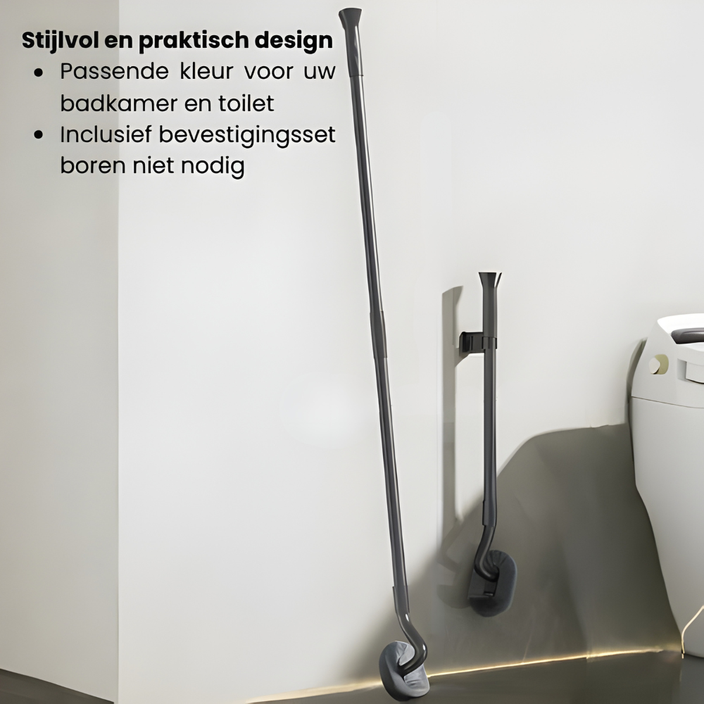 Ergonomische toiletborstel met E-Book 2 stuks / Bespaar 15% / Gratis verzending