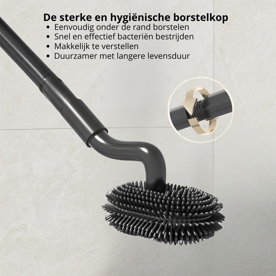Ergonomische toiletborstel met E-Book 2 stuks / Bespaar 15% / Gratis verzending